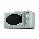 Girmi FM21 - Horno microondas combinado, diseño vintage, 20 litros, 700+800 W