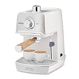 Ufesa CE7238 Cream Cafetera Expresso y Capuccino, Vaporizador Orientable, 20 Bares, 2 Modos: Café Molido o Monodosis, Depósito 1.2L, Función...