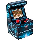 ITAL - Consola Mini Arcade recreativa portátil con 250 Juegos Perfecta para Regalo de niños y Adultos con diseño Retro (Azul)