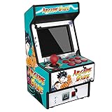 Golden Security Mini Arcade Game Machine RHAC01 156 Máquina portátil de Juegos portátiles clásicos para niños y Adultos con Pantalla Colorida de...